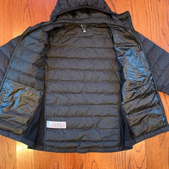 Eddie Bauer 550 Down Lightweight Zip-up Puffer Jacket | Navy Blue | Large - Picture 8 of 13